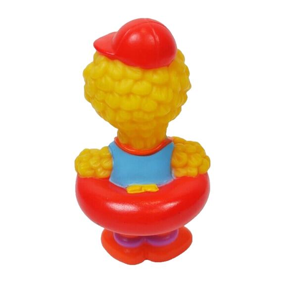 Vintage Jim Henson Productions Big Bird Toy 4.5” Plastic Figure #44 Excellent - Picture 3 of 6